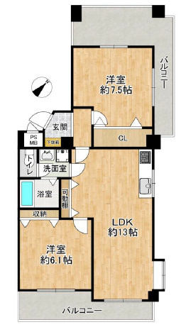 甲南メゾン本山の間取り|生活に便利な施設が周辺に多数揃っています♪