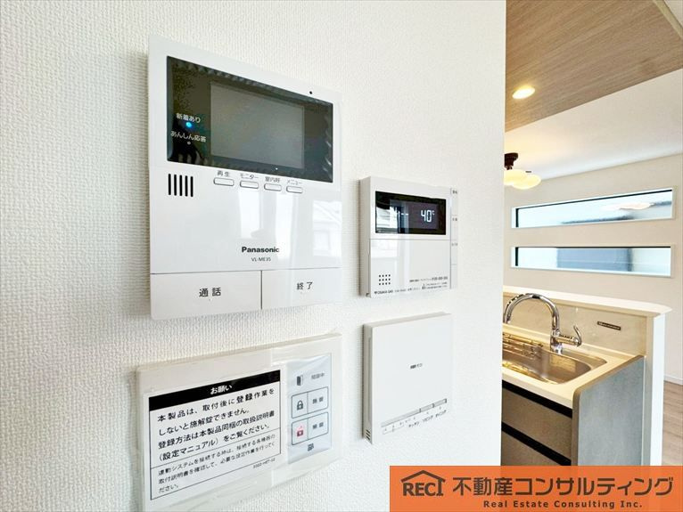 西宮市南甲子園2丁目　新築戸建の防犯設備