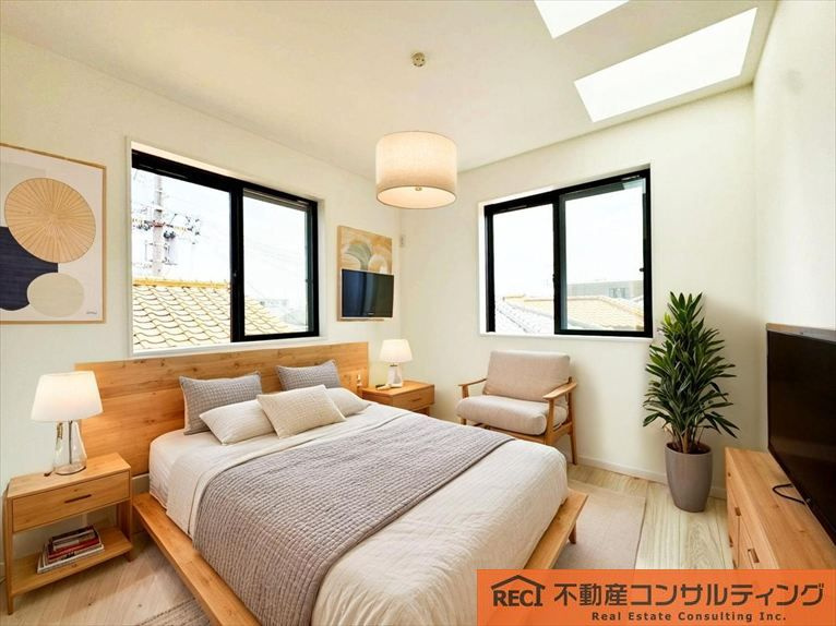 西宮市南甲子園2丁目　新築戸建の寝室