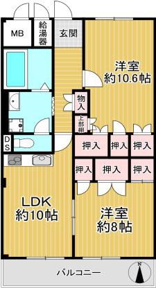 コボリクラスタ西宮北口の間取り|阪急西宮北口駅から徒歩6分！