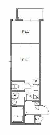 エムシティ戸田の間取り