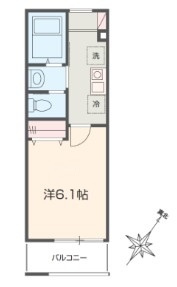 MELDIA春日部の間取り