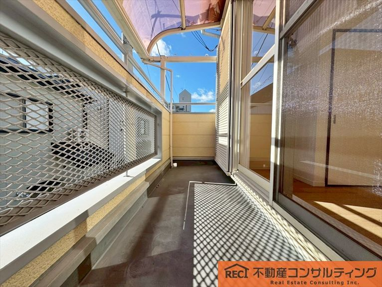 神戸市灘区岩屋中町1丁目　中古戸建のバルコニー