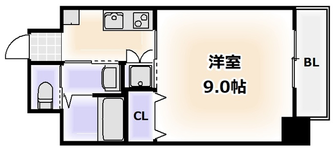【間取り】 | モノトーン難波
