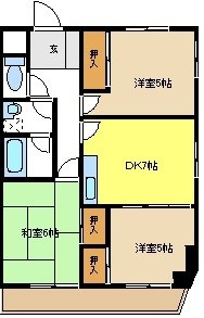 グリーンヒルズ植田山の間取り