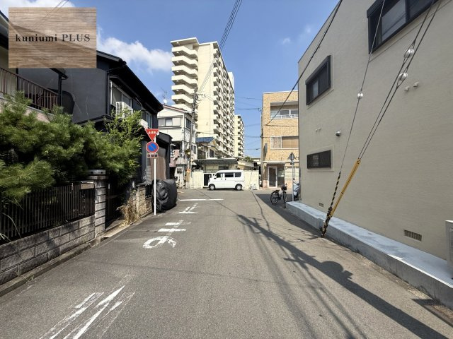大阪市鶴見区茨田大宮3丁目の前面道路含む現地写真