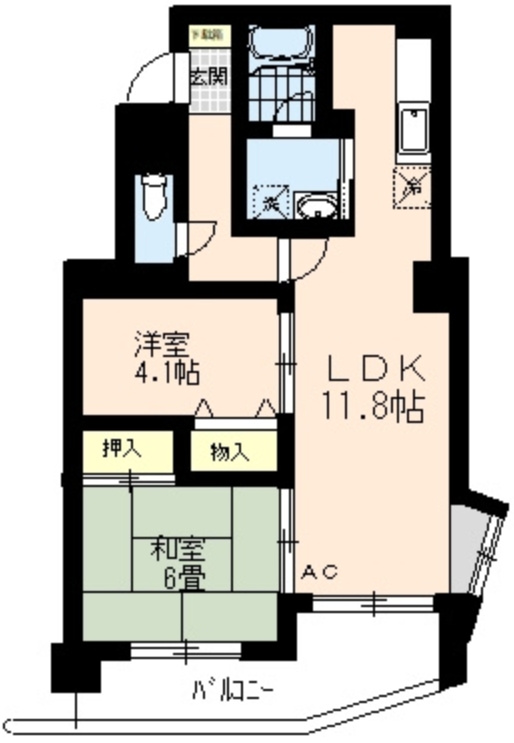 田無町7丁目マンションの間取り