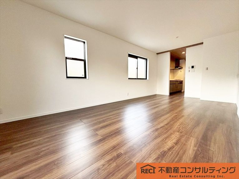神戸市灘区篠原北町4丁目　新築戸建　B号地の居間・リビング