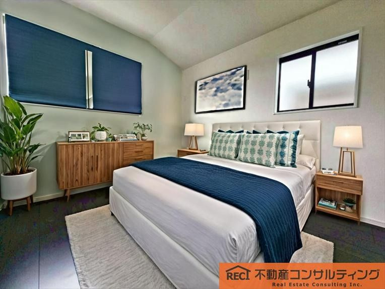 西宮市浜甲子園1丁目　新築戸建　1号棟の寝室