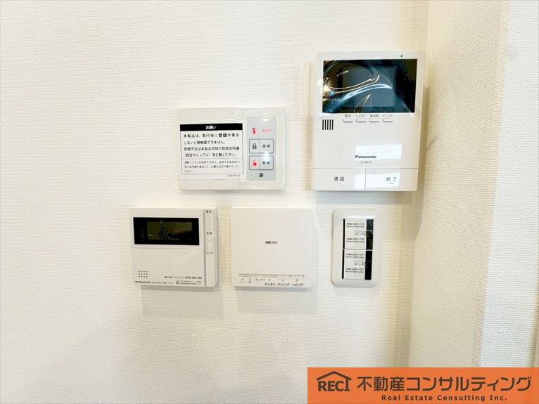 神戸市灘区岸地通3丁目　新築戸建の防犯設備