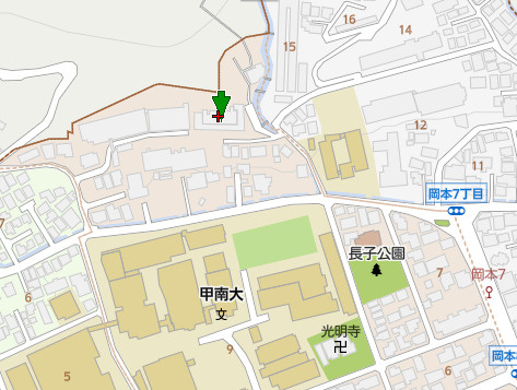 岡本ハウスの地図
