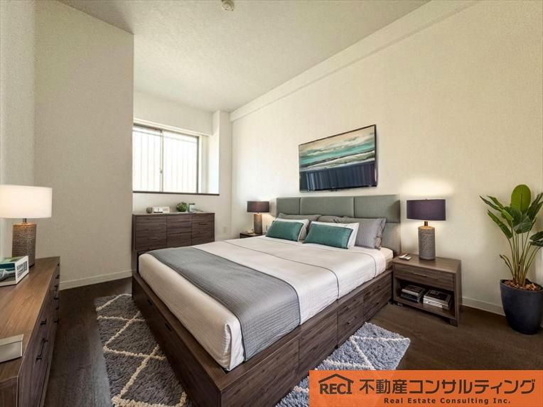 ジークレフ御影山手緑静館の寝室