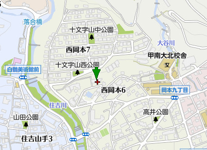 パラッシオ岡本の地図