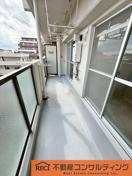 甲南グランドハイム本山のバルコニー