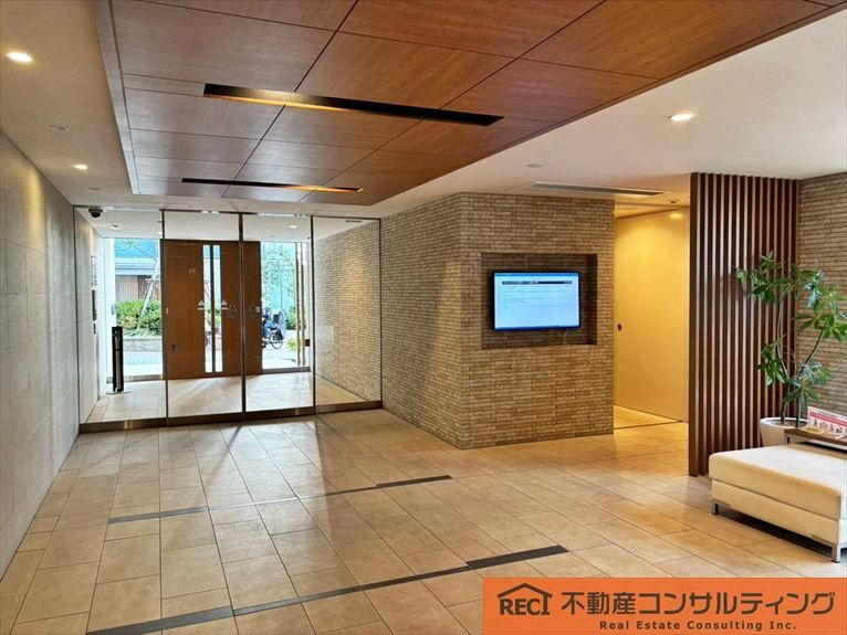 ファインシティ甲子園 ノースレジデンスのエントランス