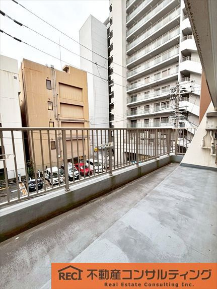 サンコート住吉駅前のバルコニー