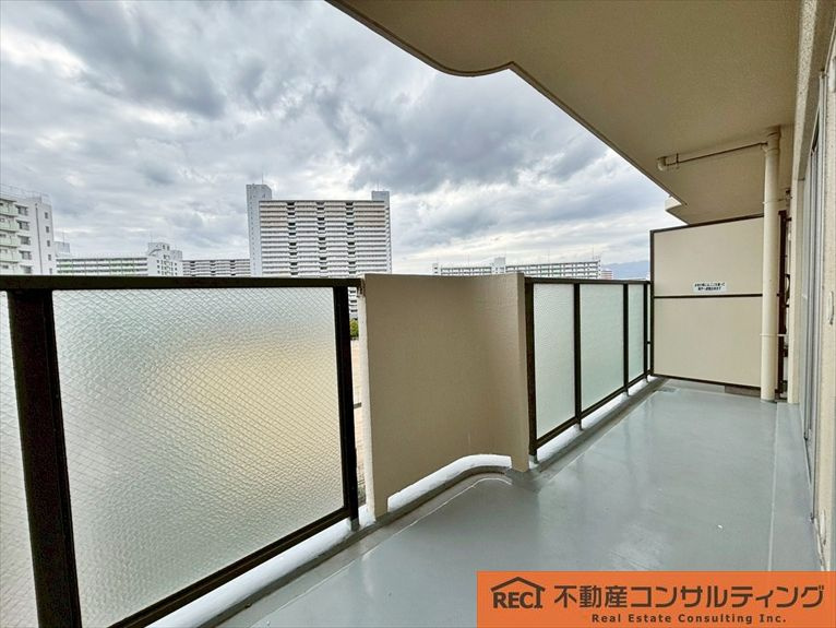 ネオコーポ武庫川のバルコニー