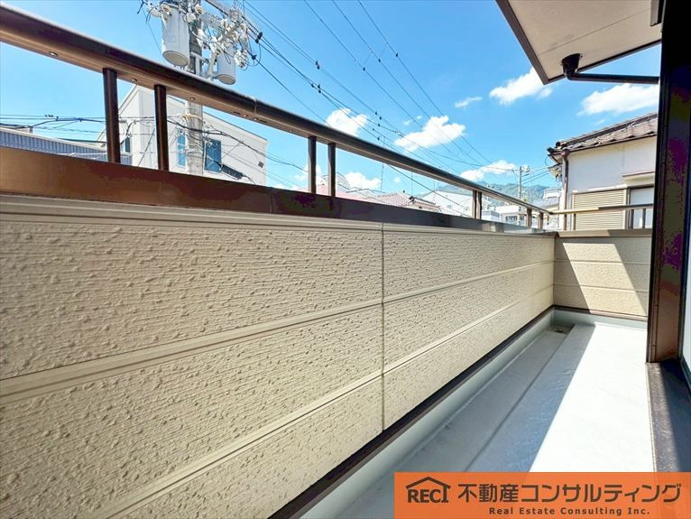 神戸市灘区上河原4丁目　中古戸建のバルコニー