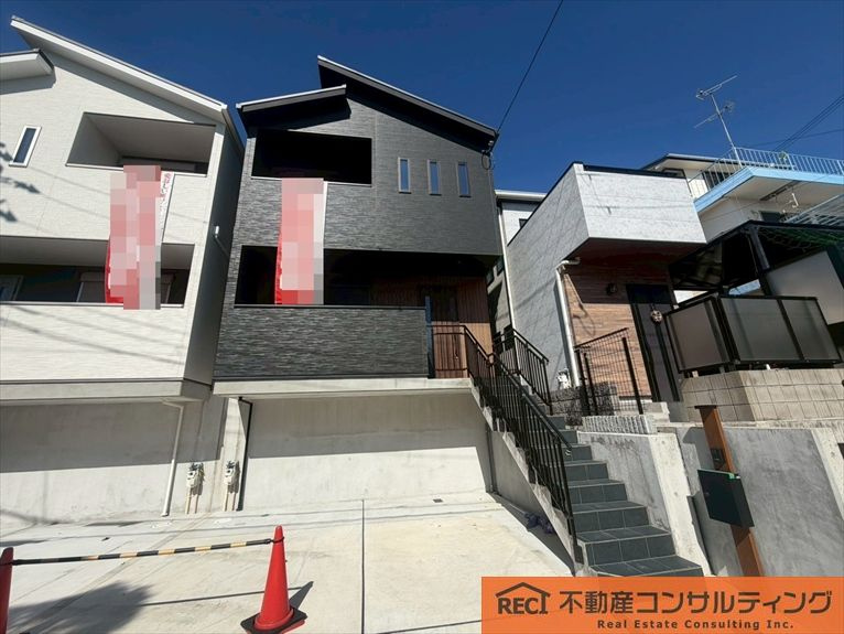 神戸市灘区上野通3丁目　新築戸建　B号地の外観