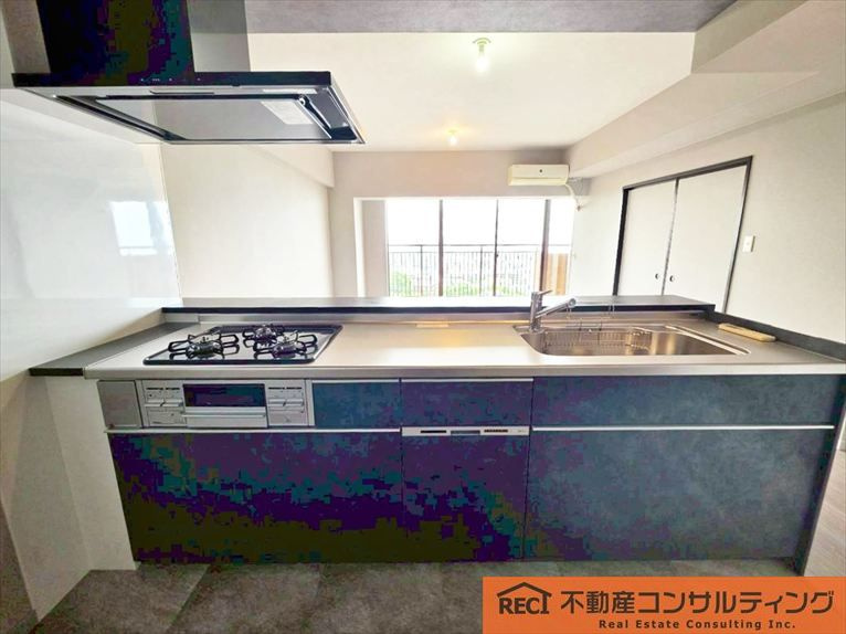 六甲グランドヒルズ参号館のキッチン|緑豊かな住環境♪