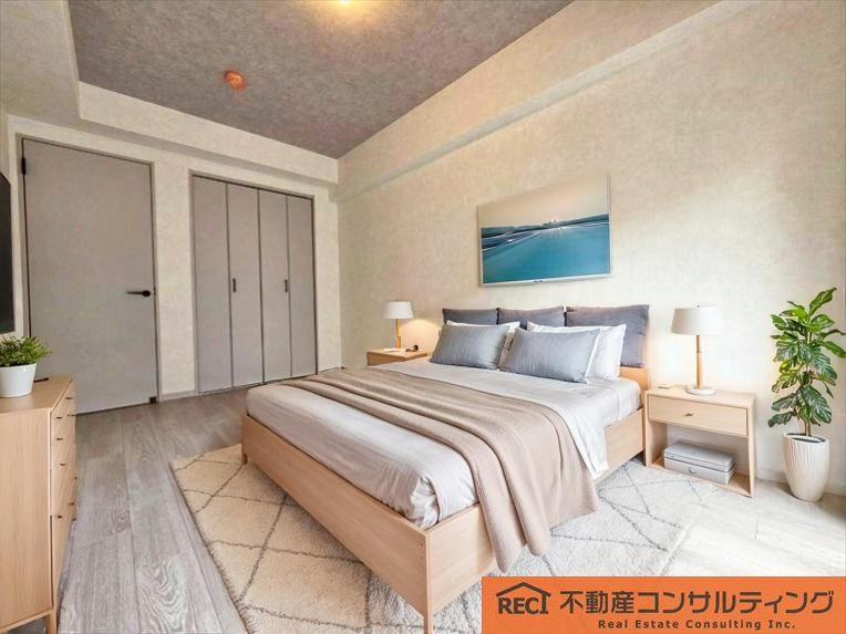 六甲グランドヒルズ参号館の寝室