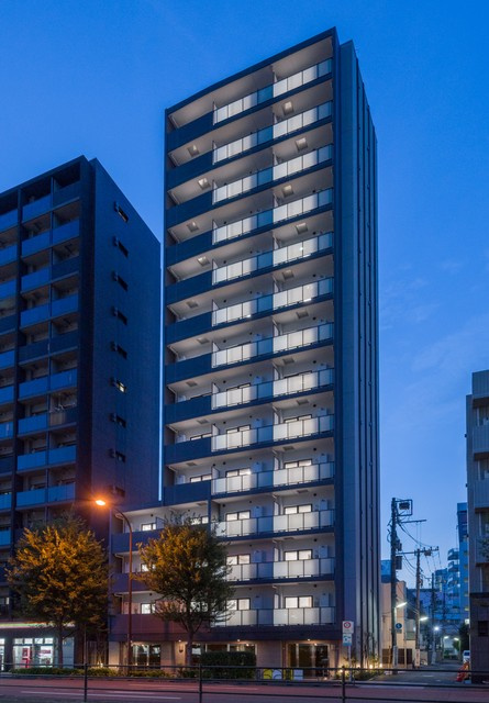アーバネックス西新宿Ⅱの外観|おしゃれな外観です