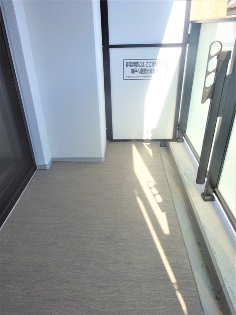 パークアクシス東蒲田のバルコニー|※写真は同タイプ住戸です。