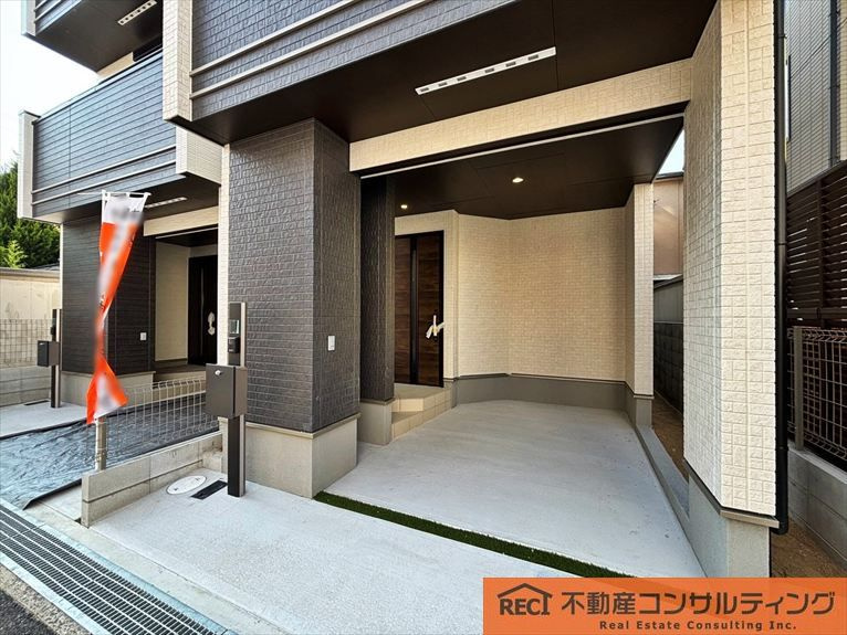 神戸市東灘区魚崎南町6丁目　新築戸建　B号地の駐車場