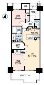 シエリア王子公園の間取り|令和5年築の築浅マンション！