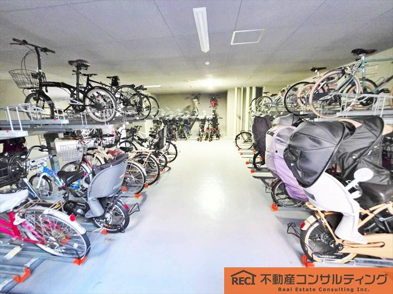 シエリア王子公園の駐輪場