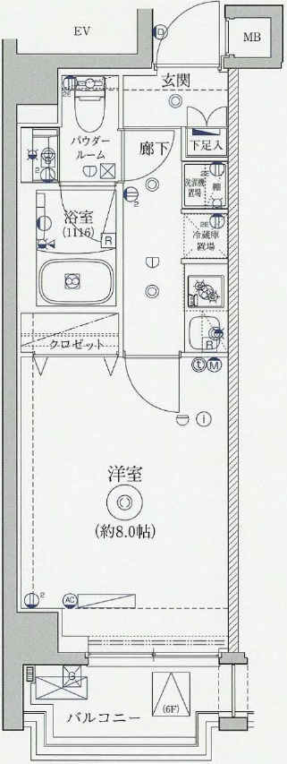 アルテシモベラの間取り