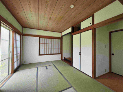 「2023年改装済」高知市福井町　中古一戸建ての和室|客間やキッズスペースとしても重宝する和の空間。