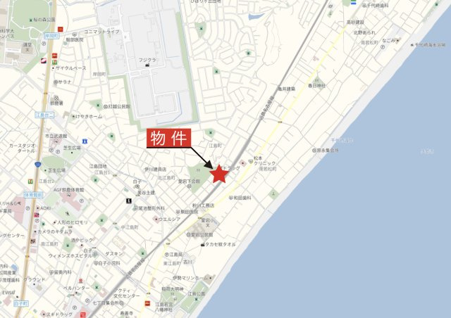 鈴鹿市北江島町の地図|広域Map