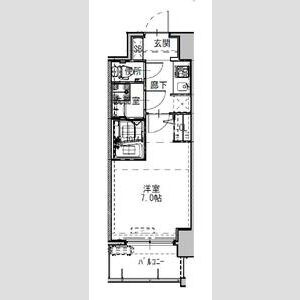 S-RESIDENCEドーム前千代崎の間取り