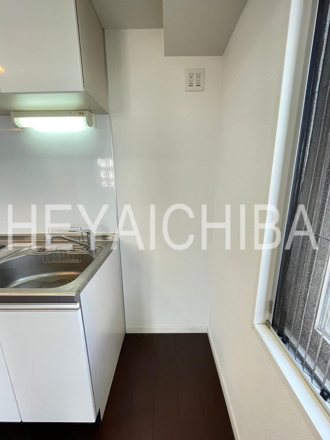 ライジングプレイス浅草弐番館のキッチン|冷蔵庫置場