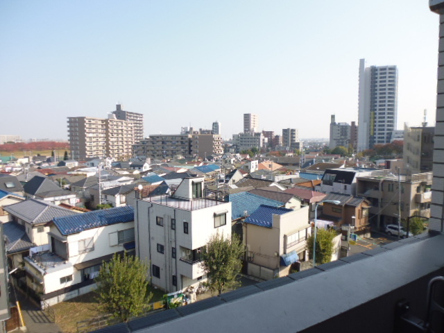 ＬＥＸＥＡＺＥＳＴ赤羽の展望|バルコニーからの景色です！