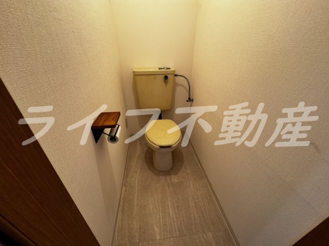 ラフォーレ新石切　 W棟のトイレ|コンパクトで使いやすいトイレです