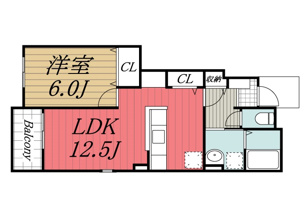 【間取り】 | パシフィックコースト　Ⅲ