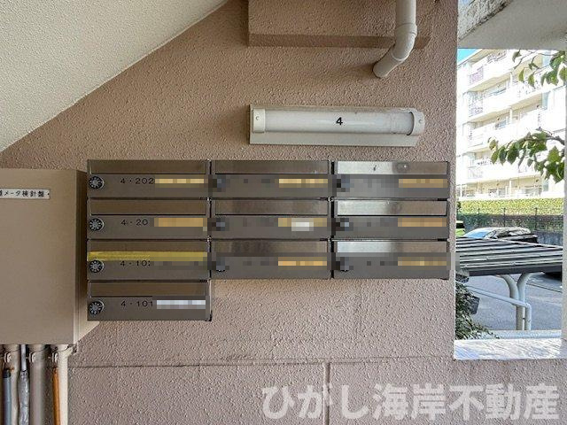 ライトタウン茅ケ崎２号棟の設備|郵便受け