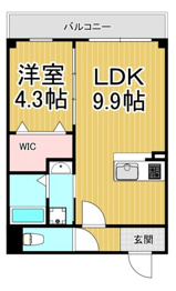 ソリティア西宮池田の間取り