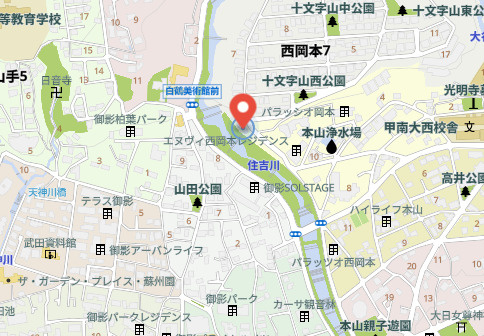 パレロワイヤル岡本の地図