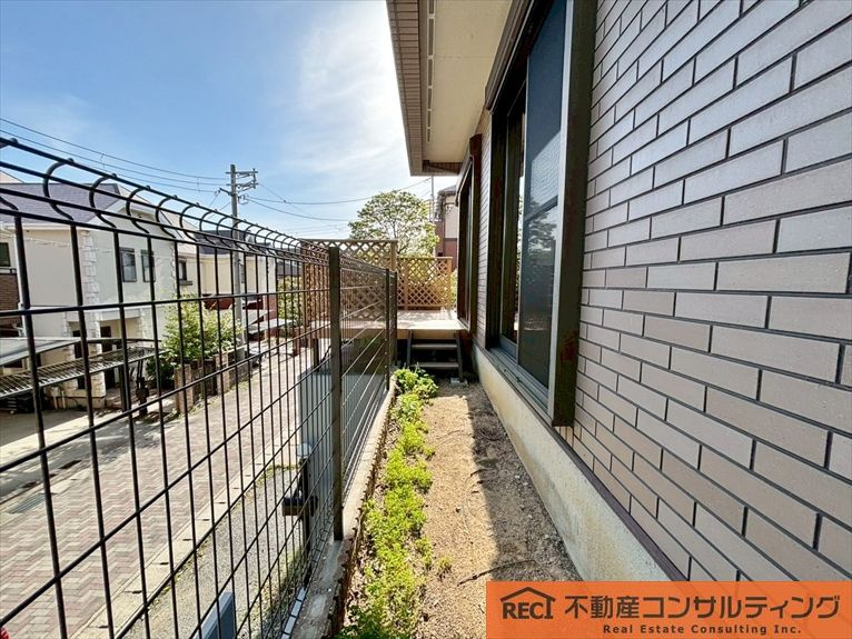神戸市東灘区鴨子ヶ原2丁目　中古戸建の庭