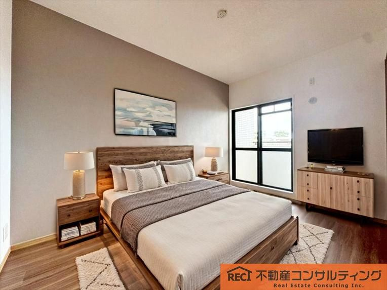 ヴェルドール住吉川の寝室