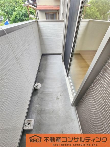 神戸市灘区上野通3丁目　新築戸建　A号地のバルコニー