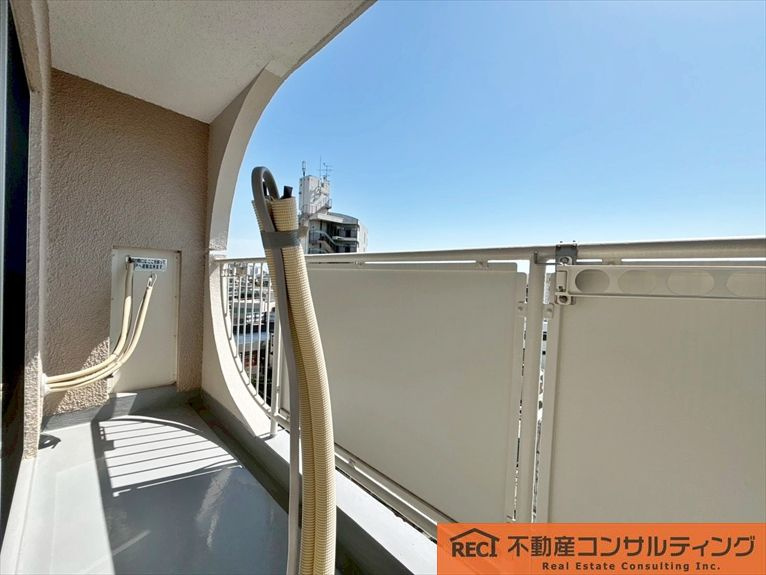 日商岩井上甲子園マンションのバルコニー
