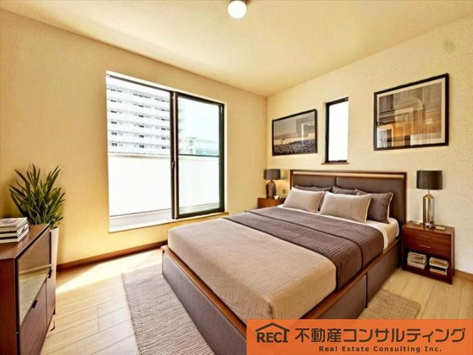 西宮市笠屋町　新築戸建　A号地の寝室