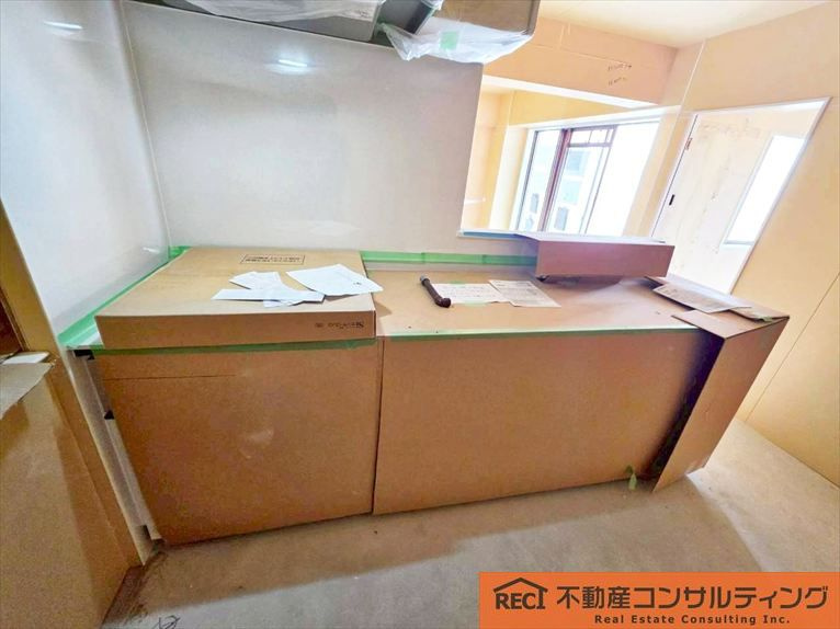 本山ロイヤルマンションのキッチン