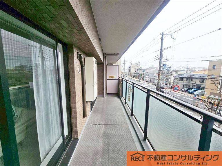 ステイツ岡本・甲南山手のバルコニー