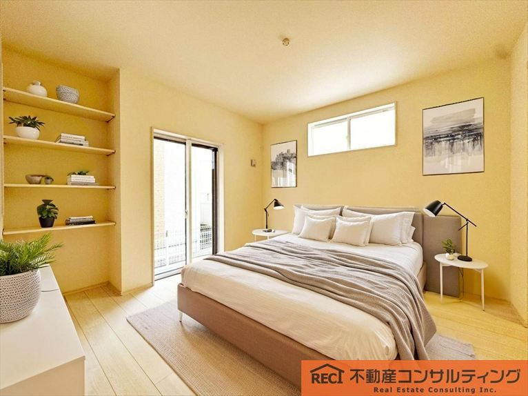 西宮市上田東町　新築戸建　2号棟の寝室