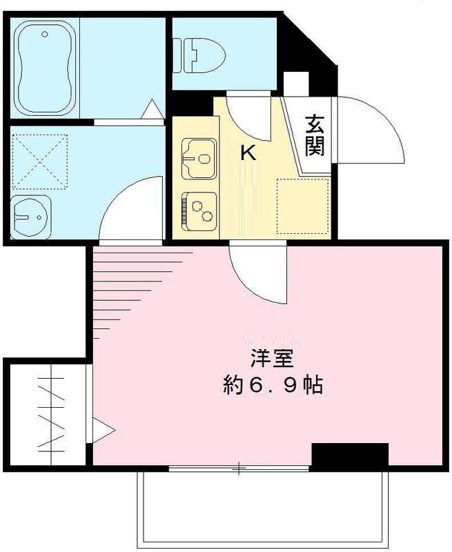パナーノ北千住の間取り|間取りです。
